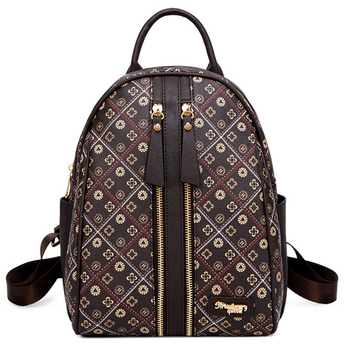 CANDY BACKPACK - BATIK BQ, DARK BROWN